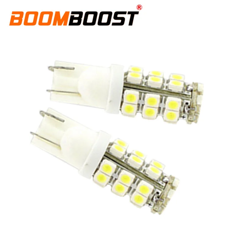 

best selling 10 pcs 194 168 28smd LED Width Lamp Car Side Light Bulb Outdoor Light exterior Light lamps 10W 3528