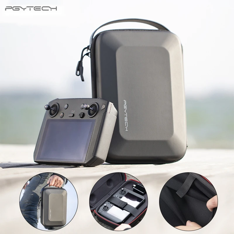 PGYETCH водонепроницаемый чехол из ПУ кожи для DJI Smart Controller Monitor портативный