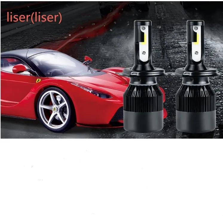 Горячий стиль Автомобильный светодиодный фары превосходны на H1H7H4H11 9005 9006