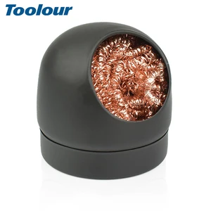 Инструменты антистатические горячий паяльник наконечник очиститель мяч Чистящая проволока держатель мягкий спиральный латунный наконечник очиститель набор Инструменты для ремонта