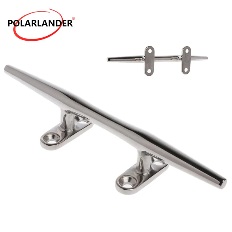 

Lock bolt Deck Rope Bollard Yacht 8" Stainless Steel Marine Hardware Marine Base Boat Cleat sailing