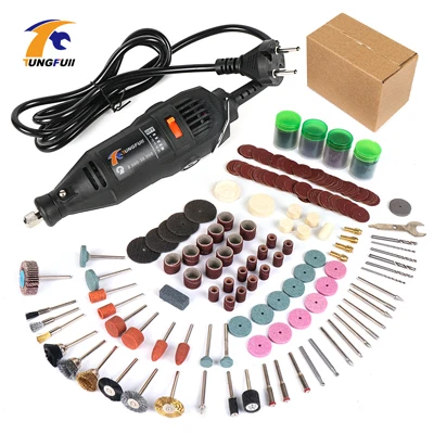 Drill361pcsaccess Электрическая мини-дрель для Dremel, 220 В, diy, 361 шт., аксессуары для вращающихся инструментов, электроинструменты для резки, шлифовки, резьбы, полировки - Цвет: Drill361pcsaccess