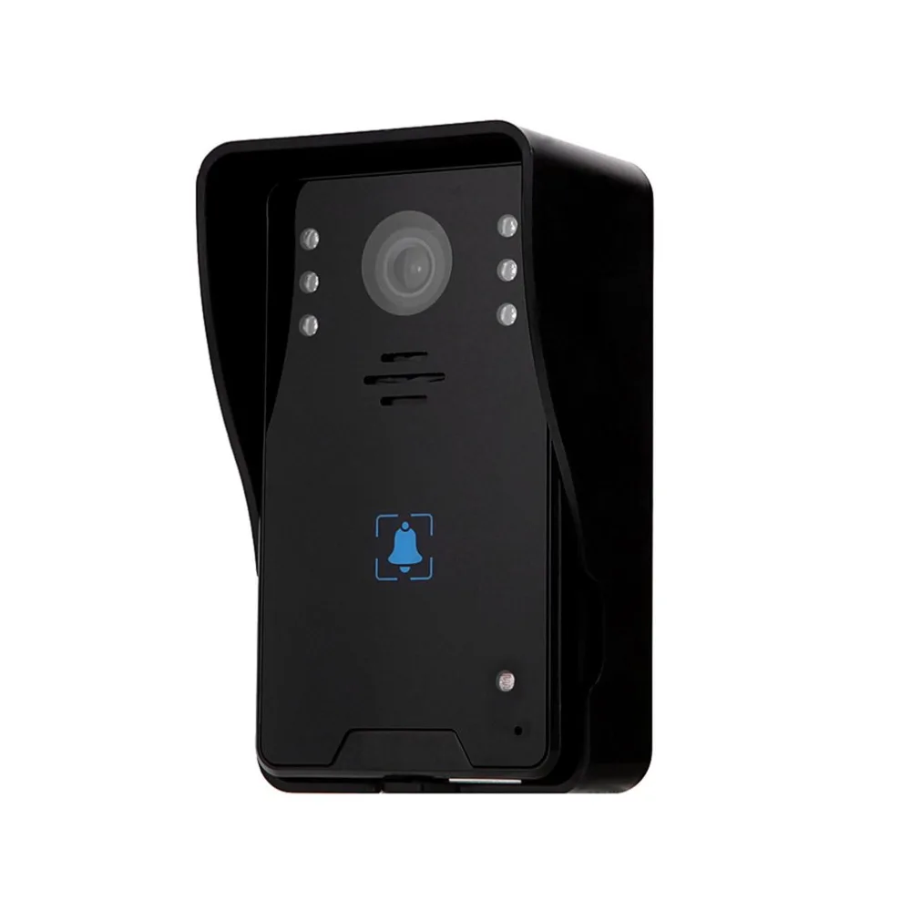7-Inch Screen Wired Visual Doorbell Infrared Night Vision Door Bell Video Intercom Phone Home Security Quality | Обустройство дома