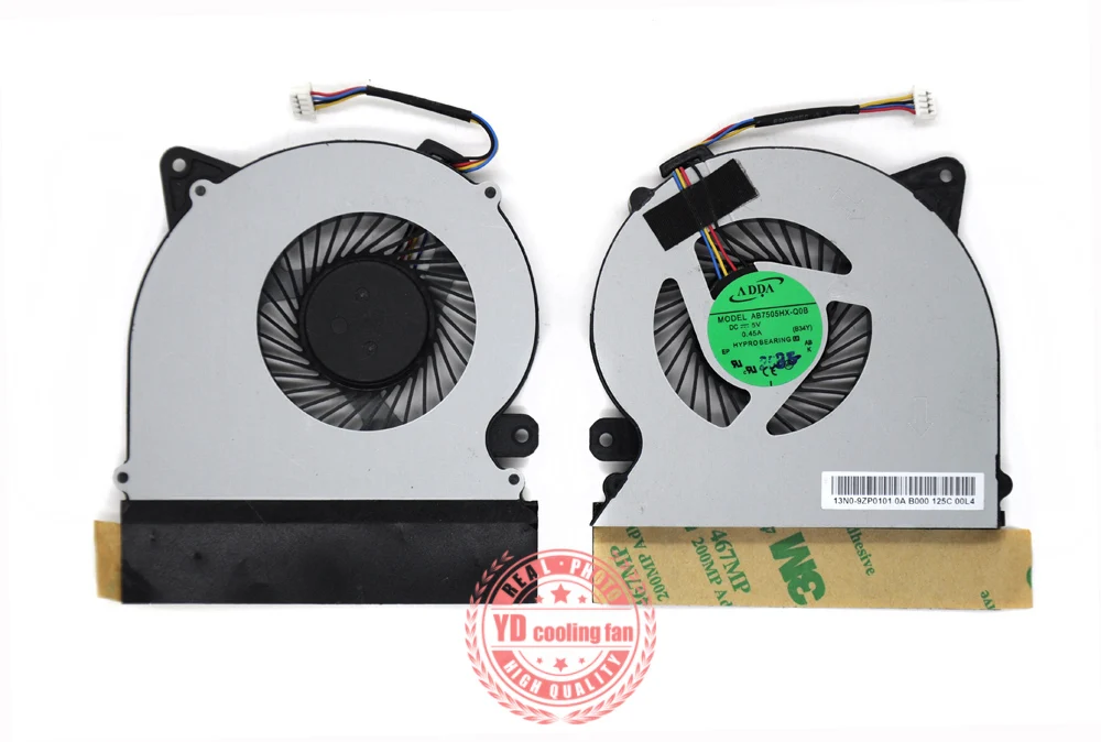Вентилятор охлаждения ноутбука ADDA AB7505HX-Q0B 5В 0.45A | Компьютеры и офис