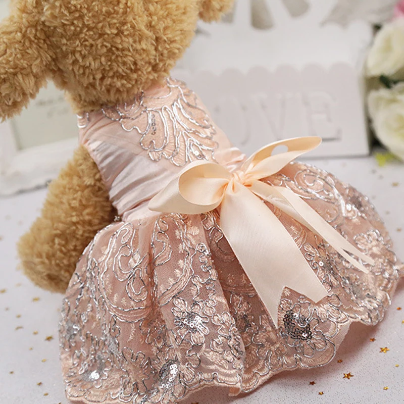 Модные собачье свадебное платье товары для домашних питомцев игрушка собак