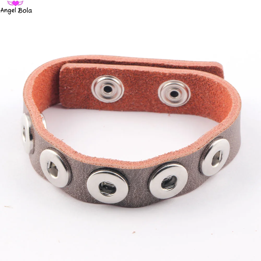 Модный браслет из натуральной кожи с застежками 12 мм для женщин обуви сумок и