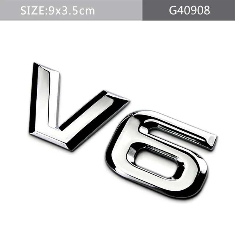 1 шт 3D хром V6 AWD наклейка с надписью &quotLimited&quot для Toyota Highlander Land Cruiser Fender углеродное