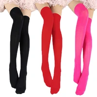 women sexy warm thigh high stockings over knee socks velvet calze stretch stocking temptation medias overknee long socks