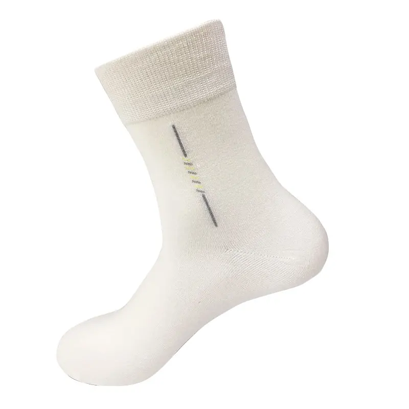 white 5 пар/компл. Новые Мужские модельные bamboo Носки однотонные мягкие Летние носки запаха мужской Носки Белый Черный meias низкая цена - Цвет: white