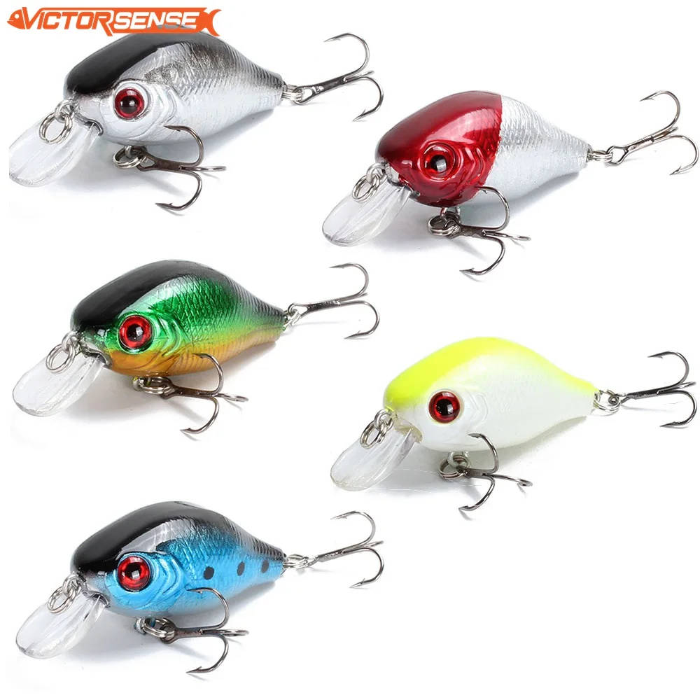 Vicense Crankbait рыболовные приманки 5 см 7 6 г искусственная блесна Topwater Isca жесткая