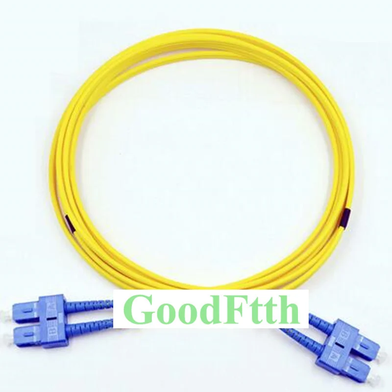 Патч корд SC UPC SC/UPC SM Дуплекс GoodFtth 100 500m|Оптоволоконное оборудование| |