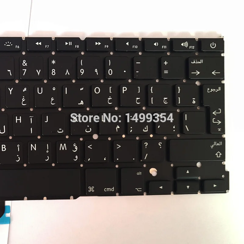 Новая арабская клавиатура для Macbook Pro Retina 13 3 ''A1502 Замена|keyboard for macbook pro|keyboard