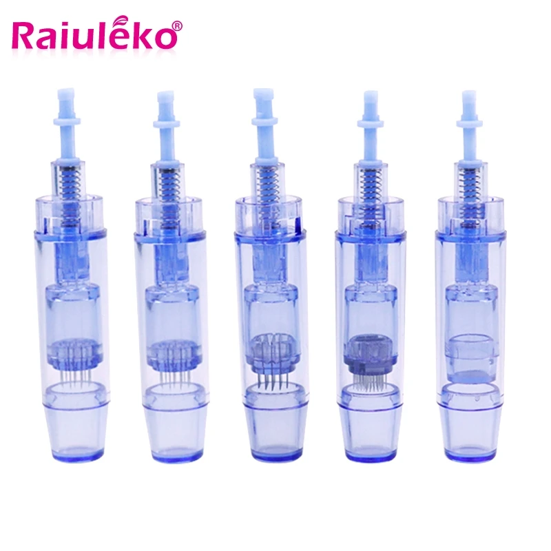 

5pcs Nano Cartridge Auto Microneedle MYM Needle 9 Pin / 12 Pin /36 Pin/ 42 Pin/ Round Replacement Needles MTS Tattoo Needles