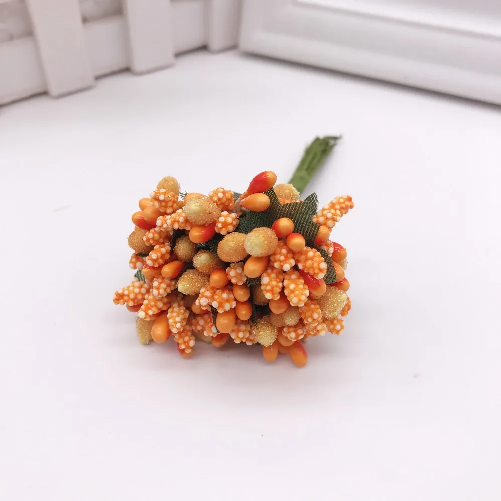 12 шт./лот, искусственный цветок, стебель из проволоки/свадебные листья, стемен, сделай сам, венок, Свадебная коробка, украшение