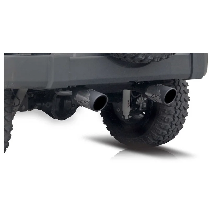 1 компл. " двойной сплит выхлопной 07-17 для Jeep Wrangler& Wrangler Unlimited JK 3.6L& 3.8L Авто продукты