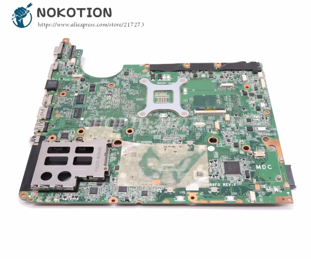 NOKOTION 580975 001 DA0UP6MB6F0 материнская плата для ноутбука HP Pavilion DV6 DV6T 2300 2000 PM55 DDR3