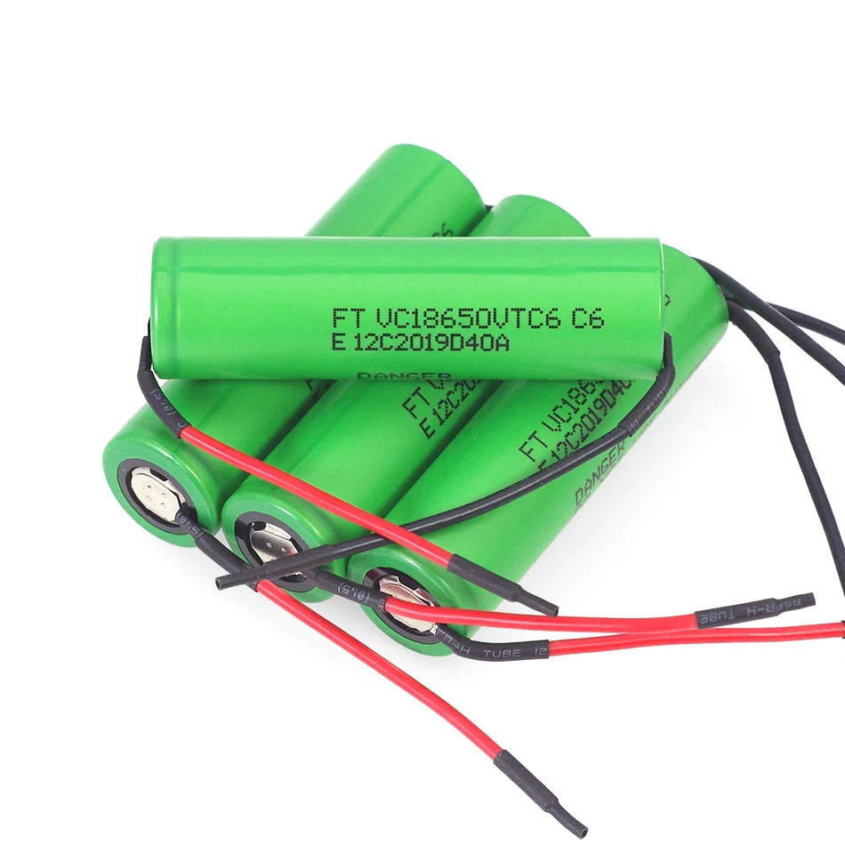 6 шт./лот VariCore VTC6 3 7 V 3000mAh 18650 литий ионный аккумулятор Батарея 20A разрядки VC18650VTC6