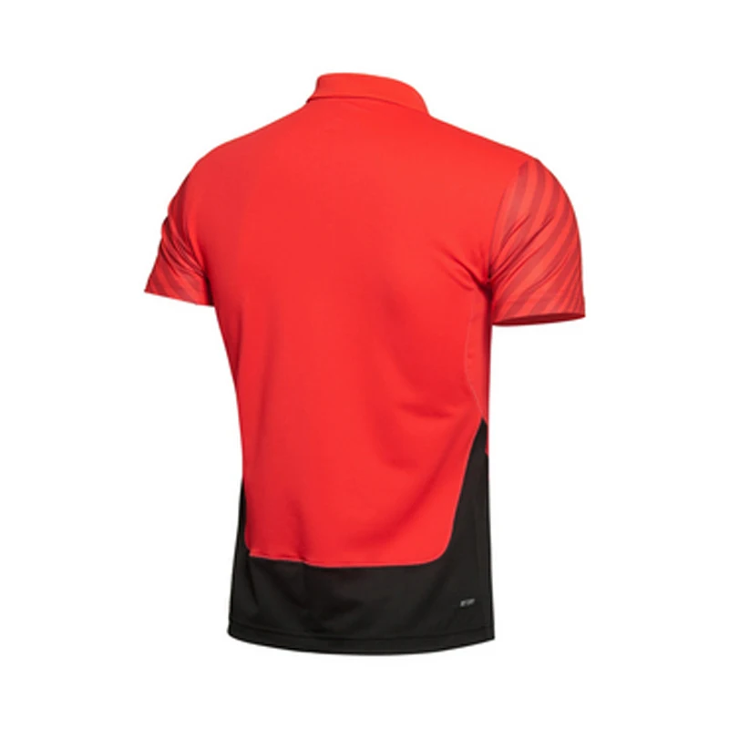 Li-Ning Мужская футболка для бадминтона быстросохнущая дышащая Гибкая Спортивная