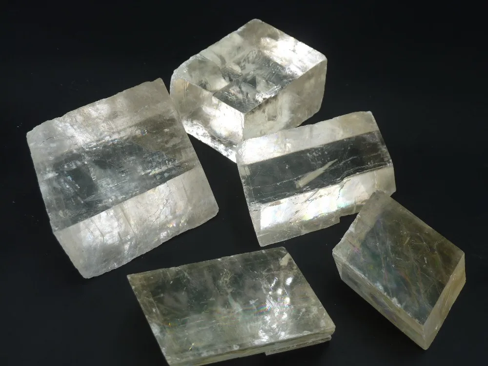 633g очень хороший CALCITE чистый оптический Calcite E127 | Дом и сад
