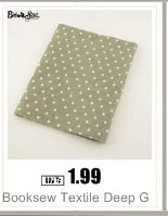Booksew, хлопок, саржевая ткань, цветочный дизайн, 6 шт./лот, 40 см x 50 см, серая ткань, лоскутное шитье, сделай сам, Лоскутная кукла, ремесла, простыня на кровать