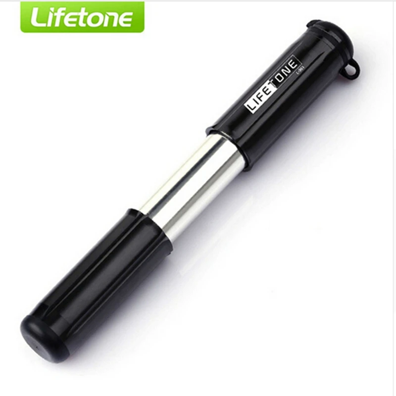 Велосипедный мини насос LIFETONE велосипедный из сплава нержавеющей стали