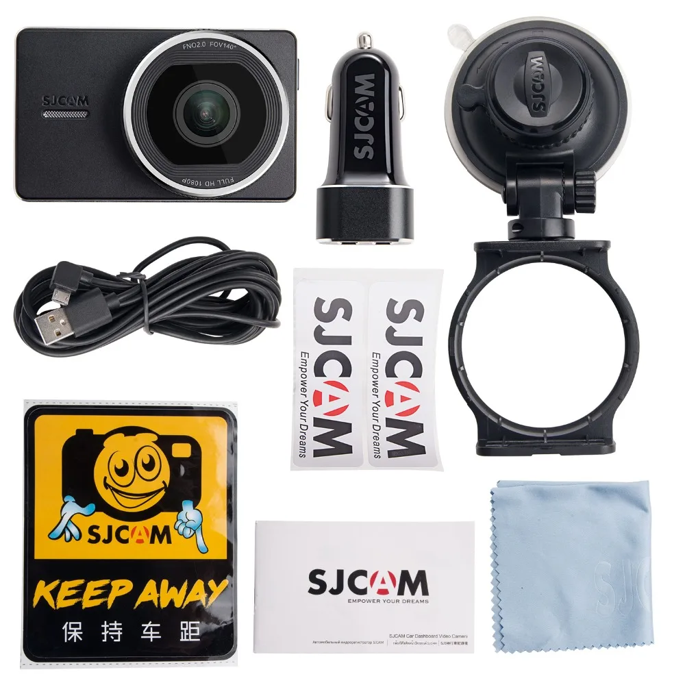 Автомобильный регистратор SJCAM SJDash DVR 1080P 140 градусов умный видеорегистратор 3 0