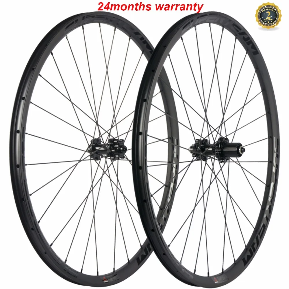 Карбоновые Колеса 29 дюймов для горного велосипеда SUPERTEAM 29er MTB Race Hookless UD Matte|bike carbon
