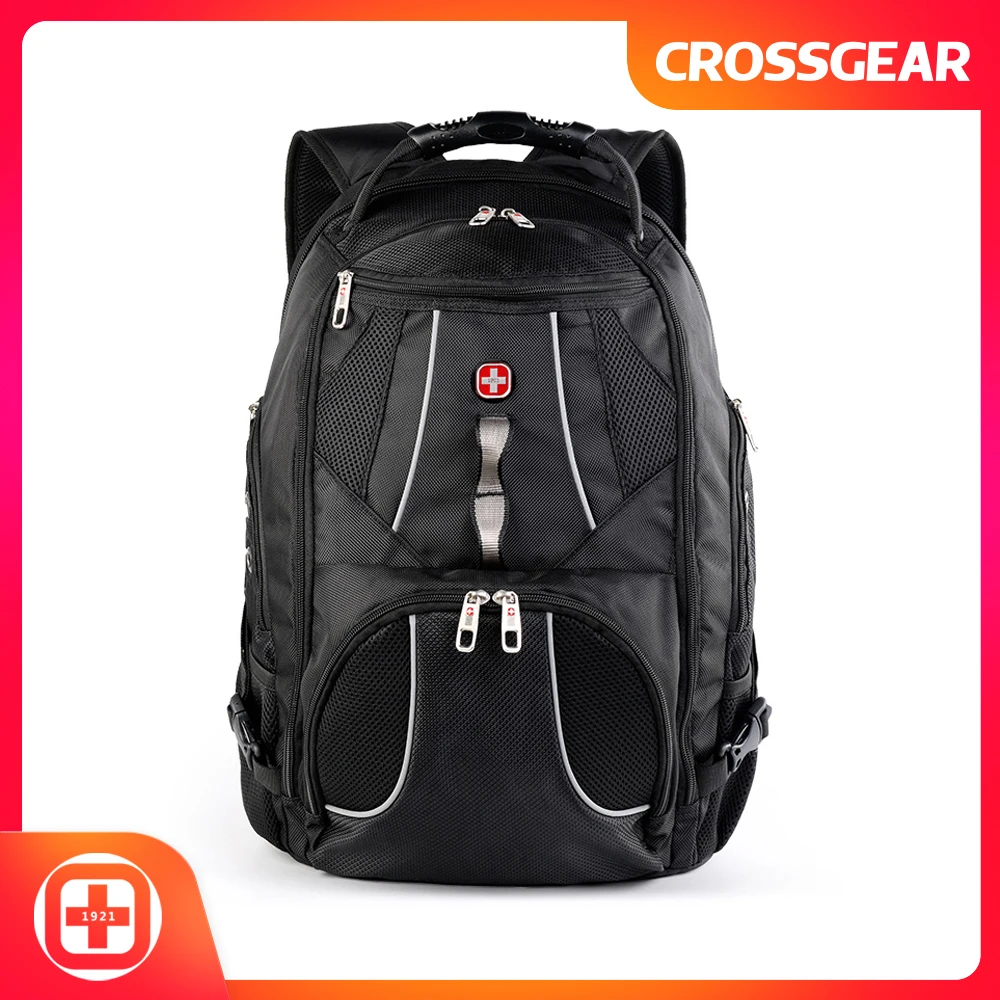 CROSSGEAR путешествия ноутбук рюкзак прочный колледж школьный компьютер mochilas для