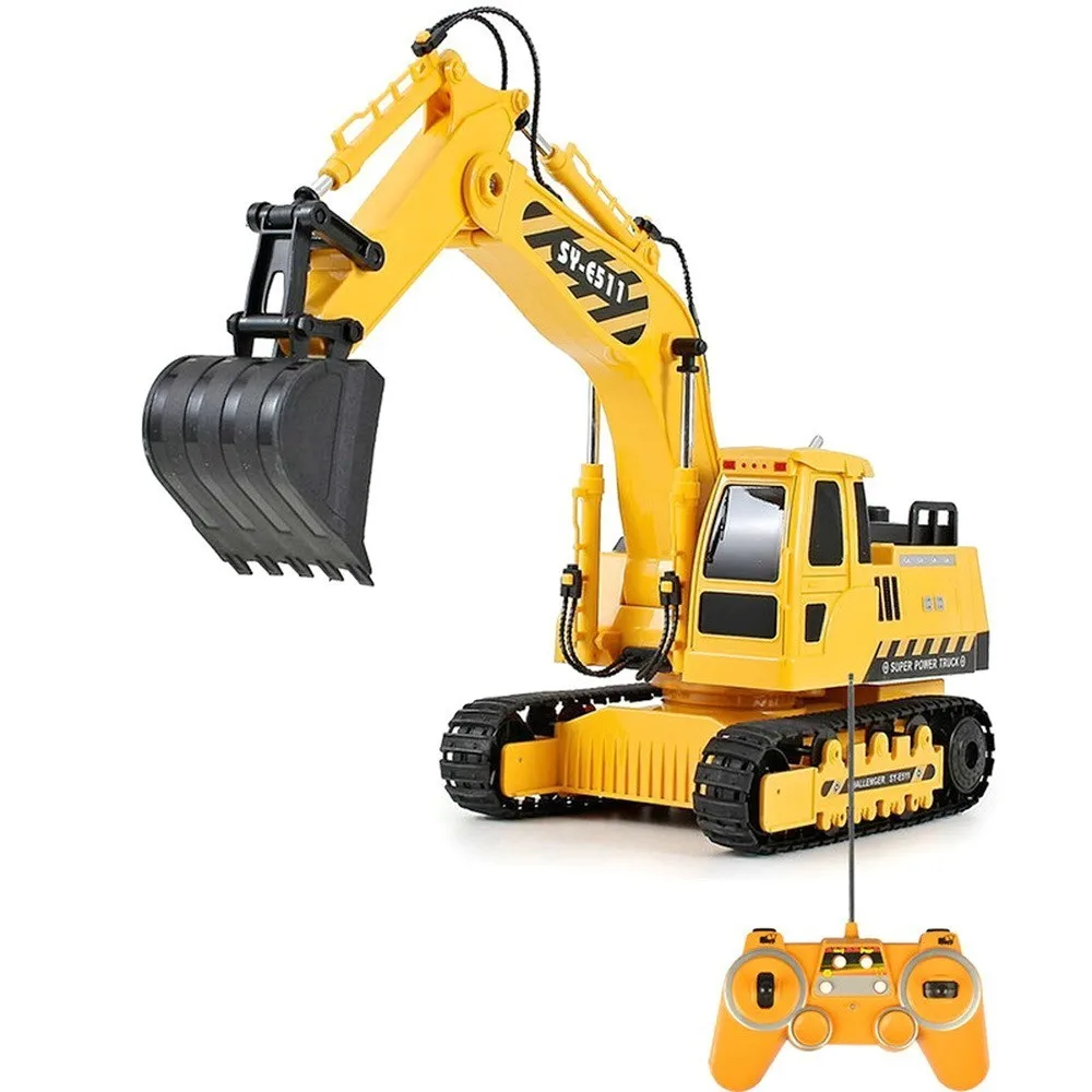 Engineer Series Remote Control Excavating Machinery Toys Goods In pull back diecasts toy vehicles model voiture enfant |