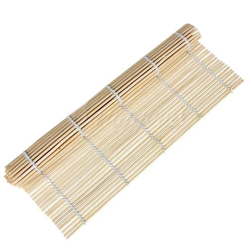Популярная японская тарелка NATTE A SUSHI EN BAMBOU ролл Коврик tapis CUISINE JAPONAISE 23 см x 24