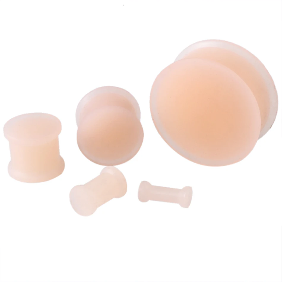 2 шт. силиконовые туннели растяжки для ушей|body jewelry|tunnel expandersilicone tunnels |