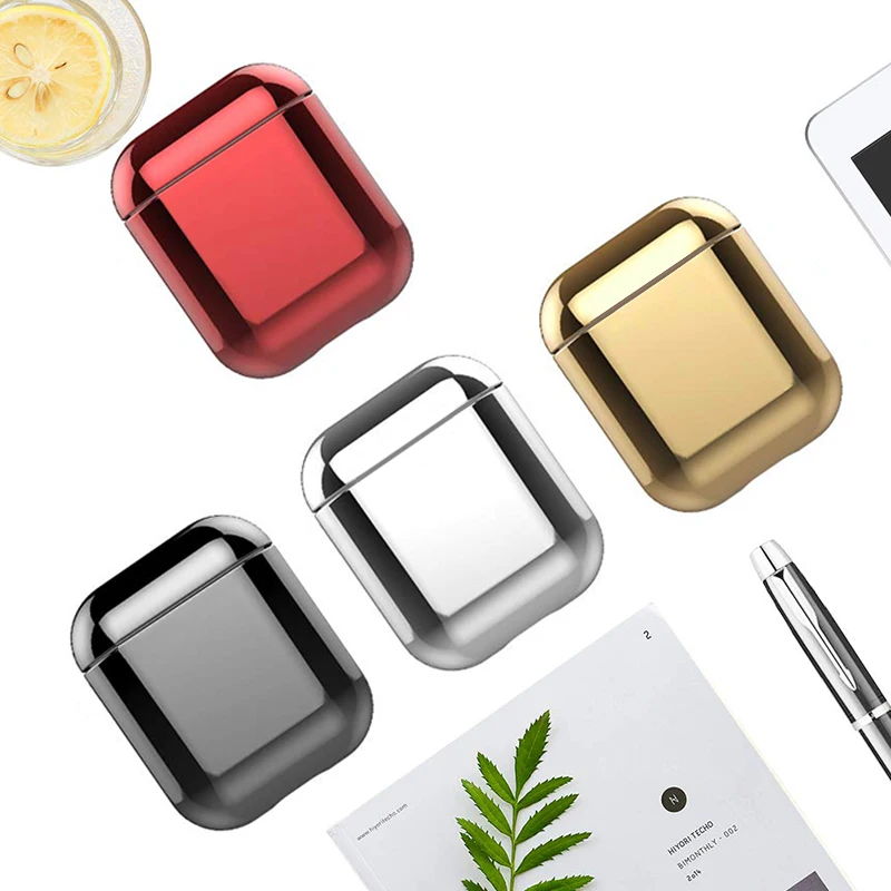 Пленка, поликарбонат чехол для Apple Airpods аксессуары кожухи головных телефонов для Airpods 2 крышка airpod 1:1 airpods2 air pod защитный ковер