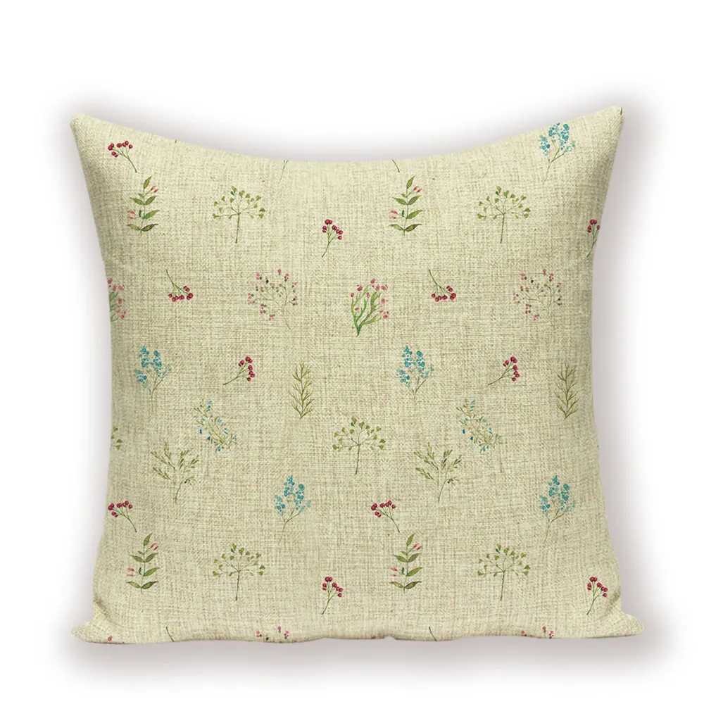 

Чехол для подушки Pumelo Tree, лен/хлопок, растительный узор