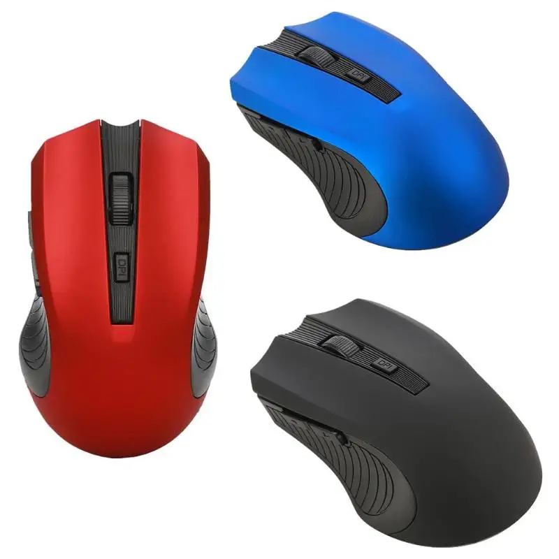 W7 6 клавиш 2 4G 10m беспроводная мышь 1600 DPI эргономичный офисный ПК/ноутбук/компьютер