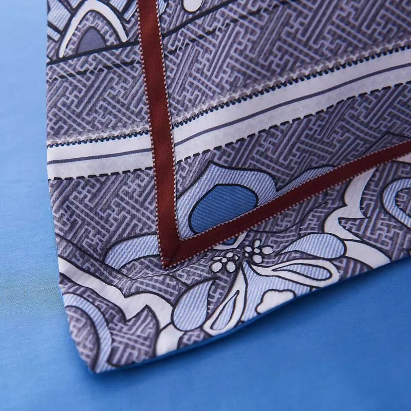 Роскошный комплект постельного белья из 100% хлопка с длинным степлением