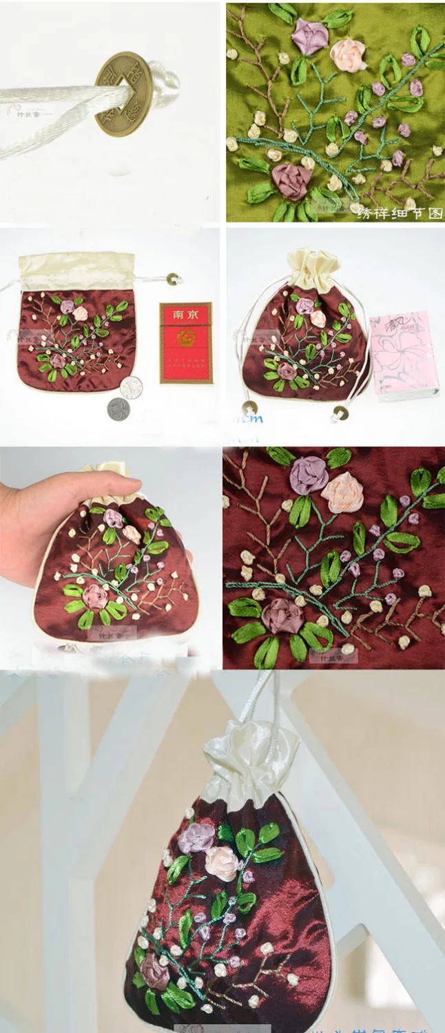 Оптовая продажа 10 шт. шёлковые подарочные пакеты ювелирные сумки | Украшения и