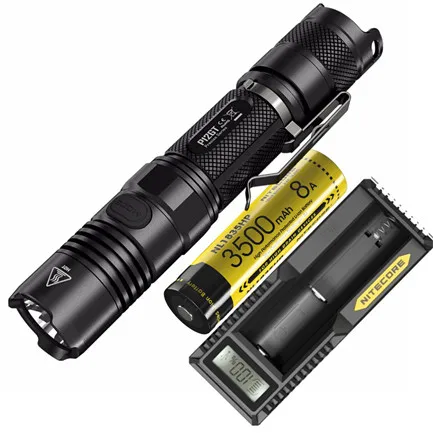 P12GT NL1835HP UM1O NITECORE P12GT тактический фонарь XP-L HI V3 Макс 1000 люмен луч расстоянии 320 измерительный прибор наружный поисковый Фонарь ручной фонарь - Испускаемый цвет: P12GT NL1835HP UM1O