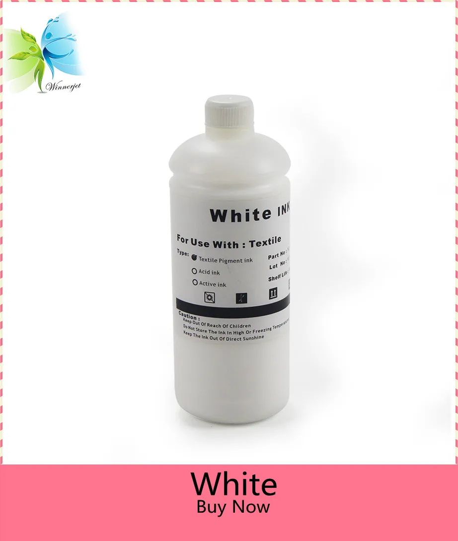 Winnerjet 4 цвета оптом DTG чернила для текстиля для Epson surecolor F2000 принтер+ предварительная обработка жидкости