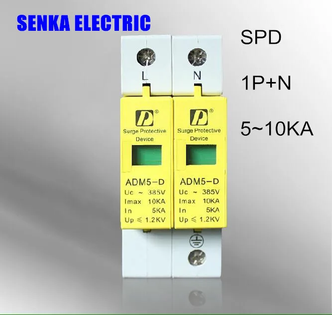 Устройство защиты от перенапряжения SPD 5-10KA 1P + N электрический стабилизатор