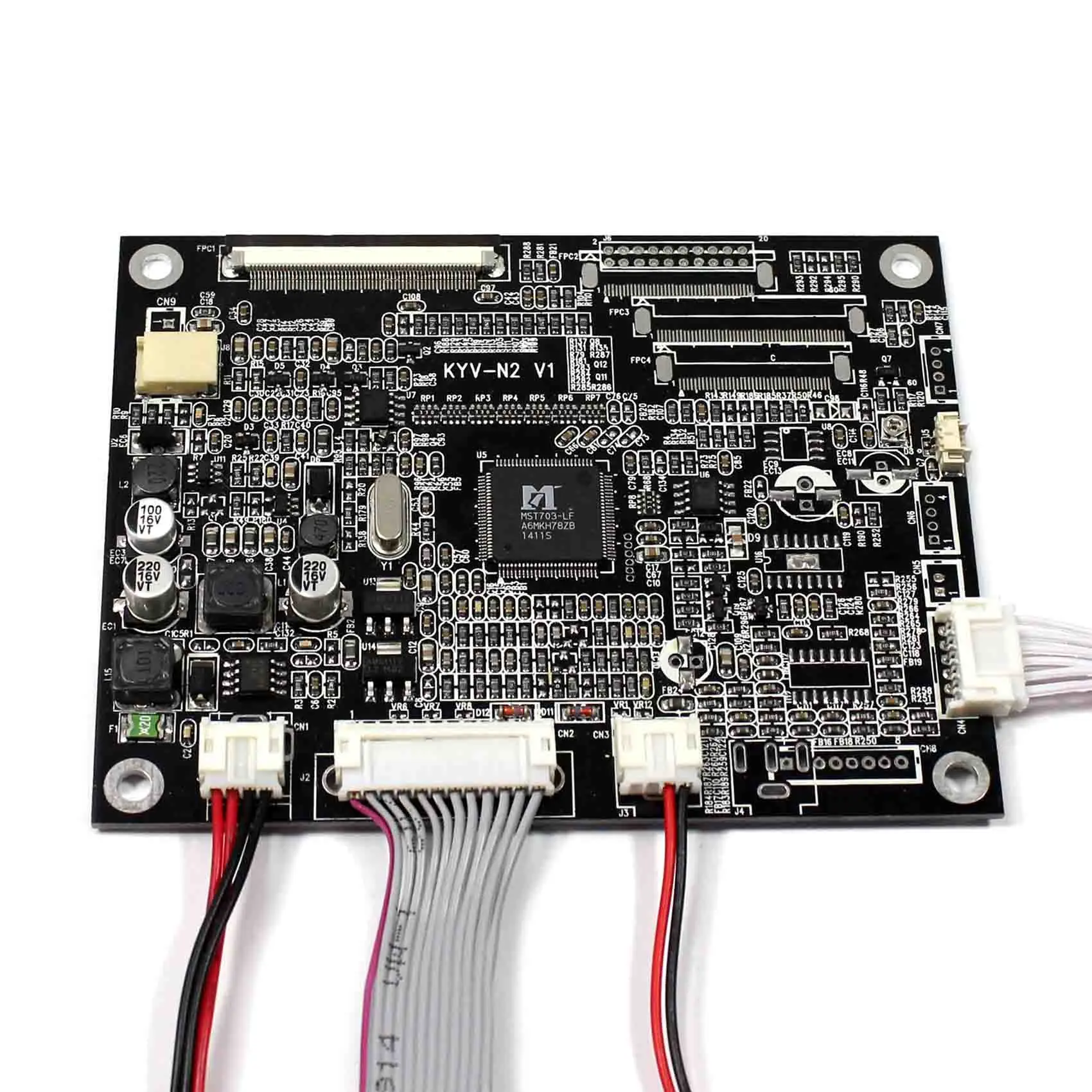 Плата контроллера KYV N2 V1 ЖК экран 6 2 дюйма 8 дюймов 800x480 HSD062IDW1 VGA + AV|vga vga|board boardvga driver