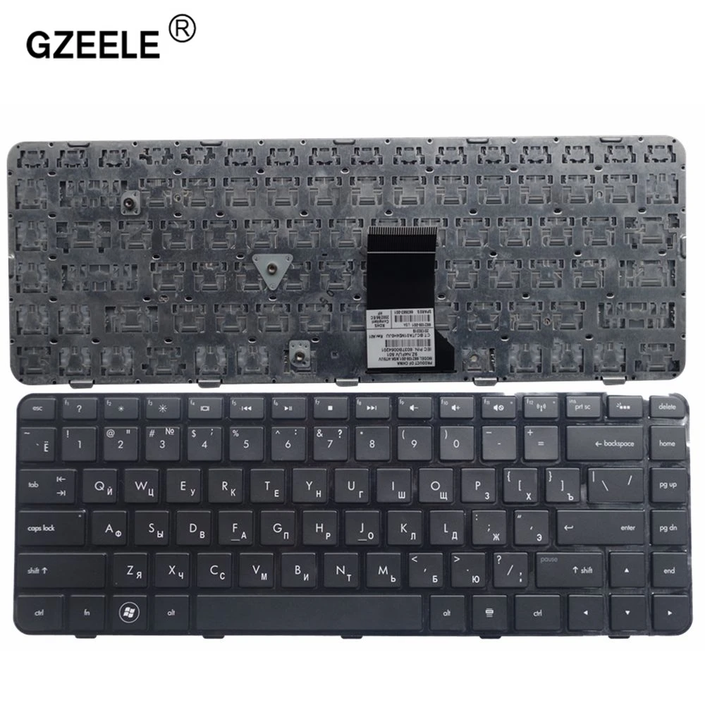 GZEELE Русская клавиатура для ноутбука HP DM4 DM4-1000 DM4-2000 DV5-2000 DM4-1020 1021 1022TX 1001TU 1116 1117 1118 RU