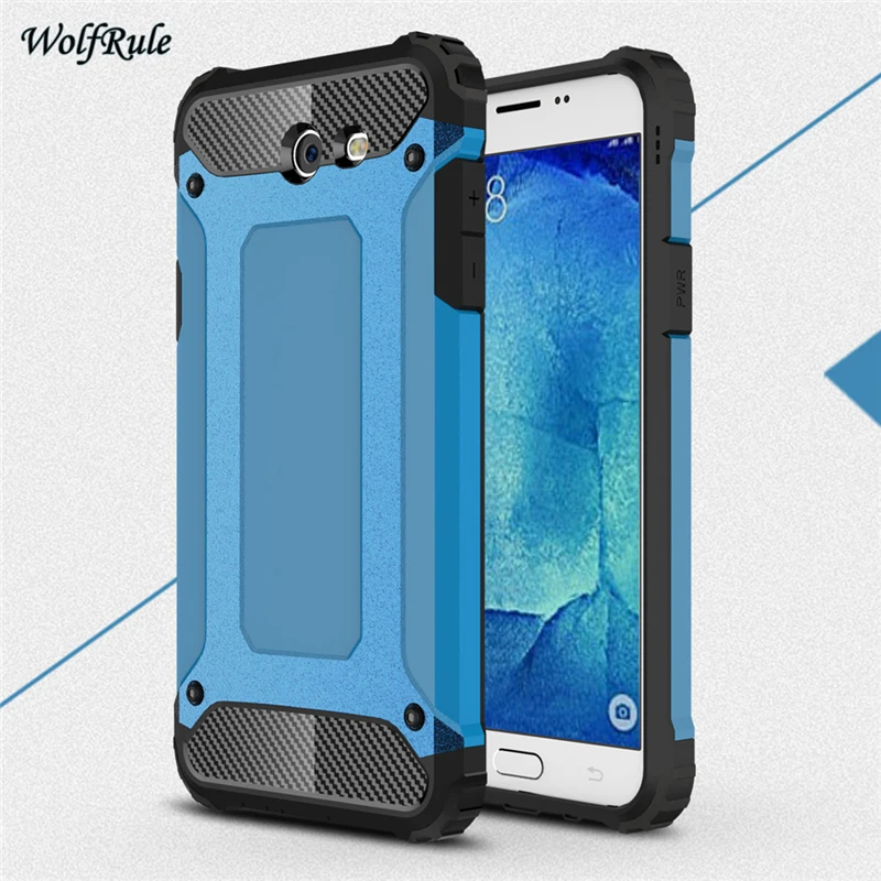 WolfRule For Case Samsung Galaxy J7 2017 Anti Knock TPU &amp PC Armor Phone J727 |