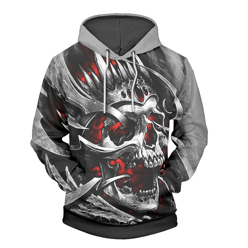 Толстовка UJWI в стиле Харадзюку толстовка с капюшоном металлической короной