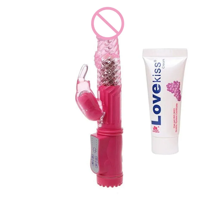 Скручивающий кролик двойной вибрации G spot Вибраторы горячий эротический продукт