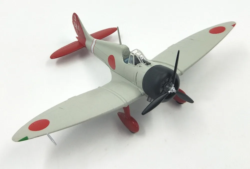 1:72 японский истребитель Зеро модель A5M2 авианосец труба 36451 Коллекционная модель|