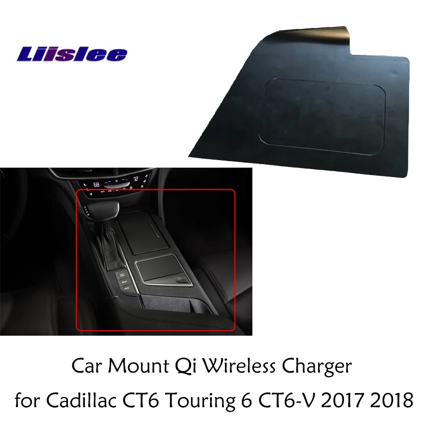 Liislee новый автомобильный беспроводной подлокотник для зарядки Cadillac CT6 Touring 6 V 2017