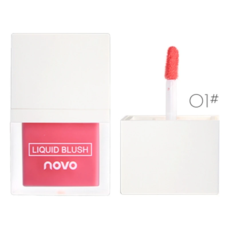 1 Жидкие румяна Glow Румяна для щек Цвет макияж sleek шелковистой Paleta естественный контур лица - Цвет: 1