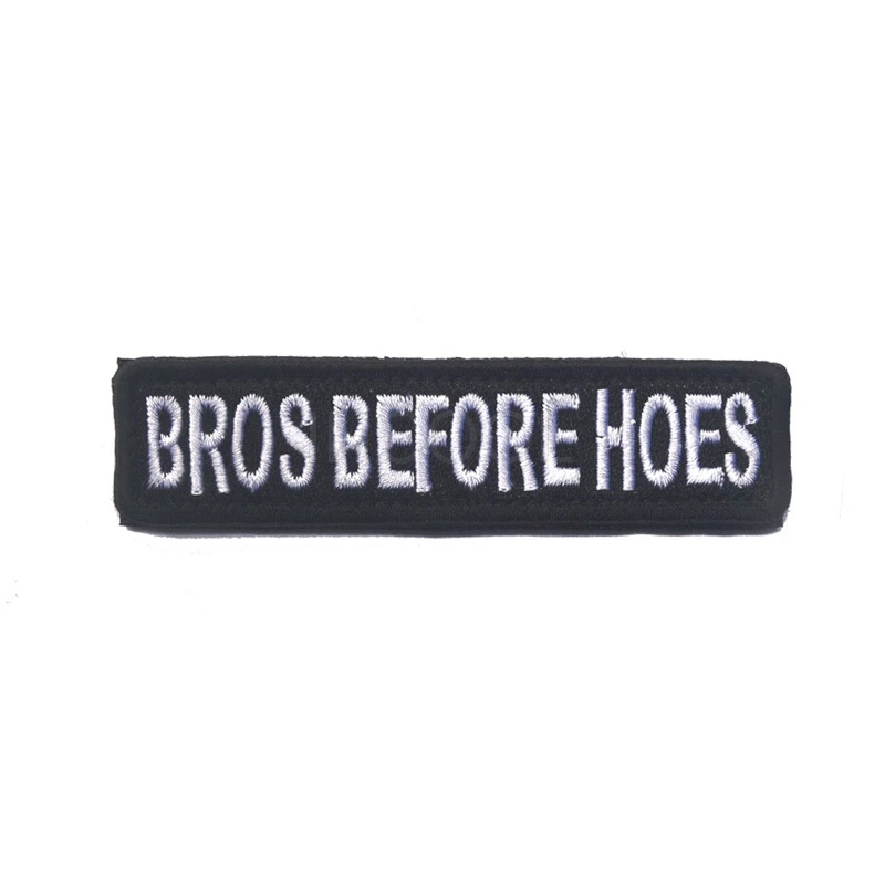 Вышитая нашивка BROS перед broes BEFORE HOES тактическая эмблема значки вышивка нашивки