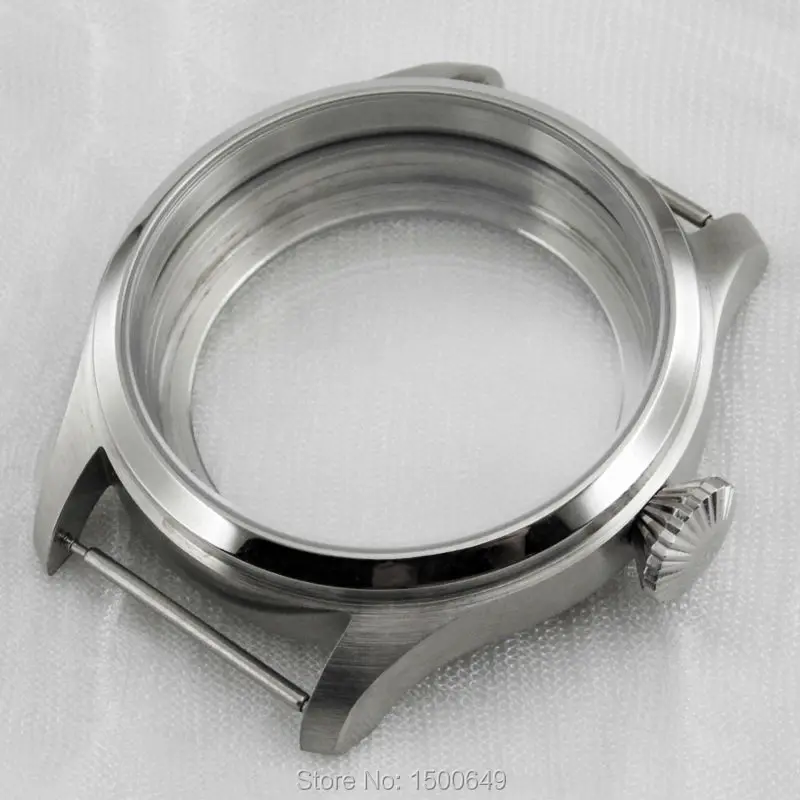

Parnis 47mm watch case fit 6497/6498 st36 movement mens watch P75