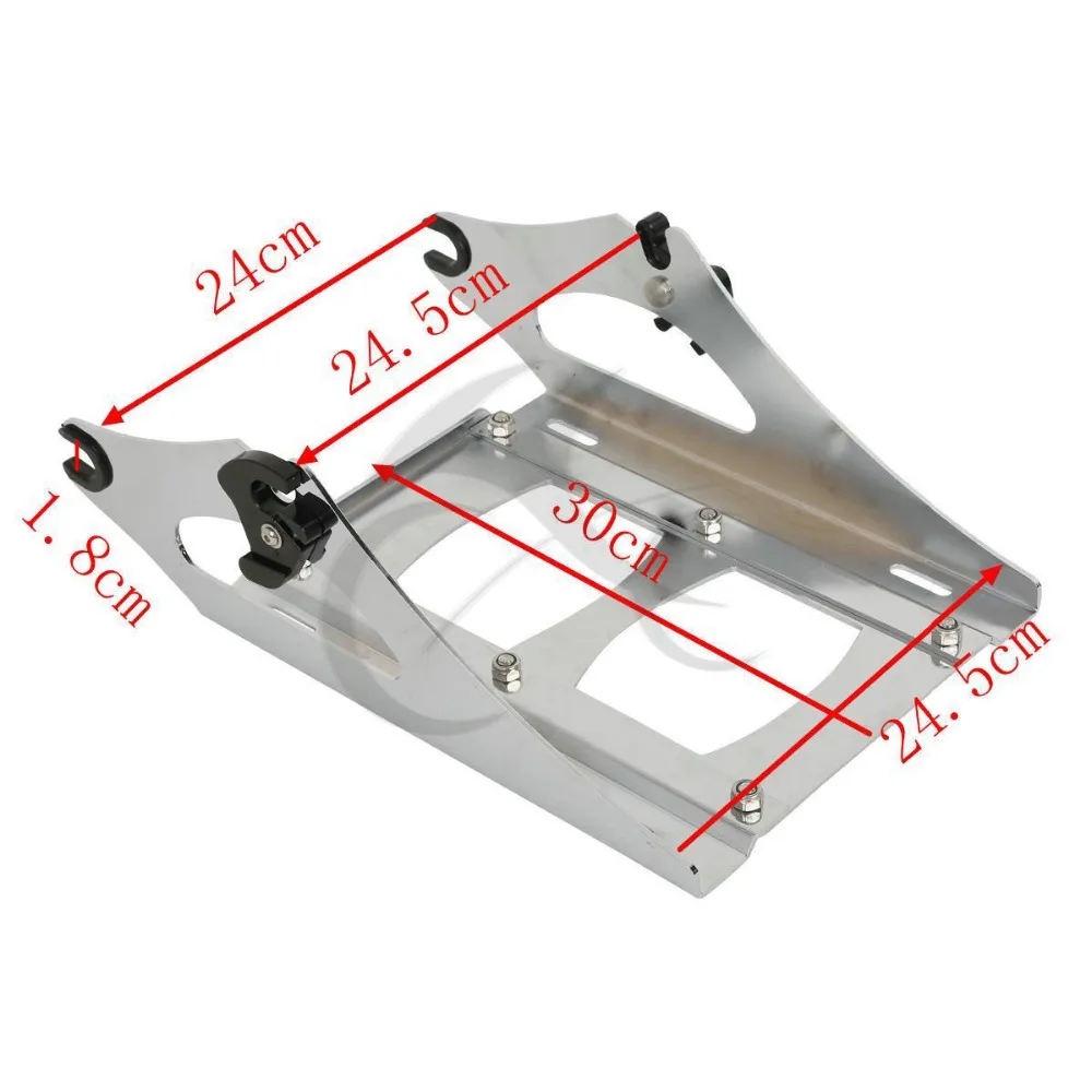 Motorcycle Detachable Mount Luggage Rack Docking Hardware For Harley Tour Pak Touring Road Street Glide King 2014-2020 | Автомобили и